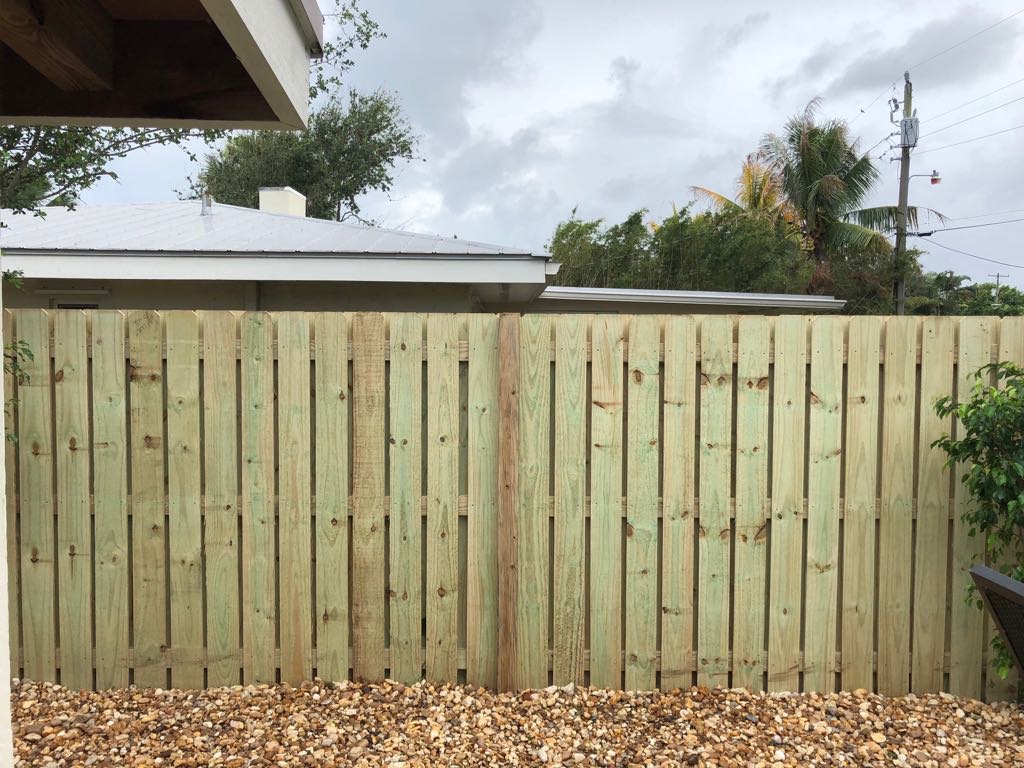 custom wood fence projects installed professionally